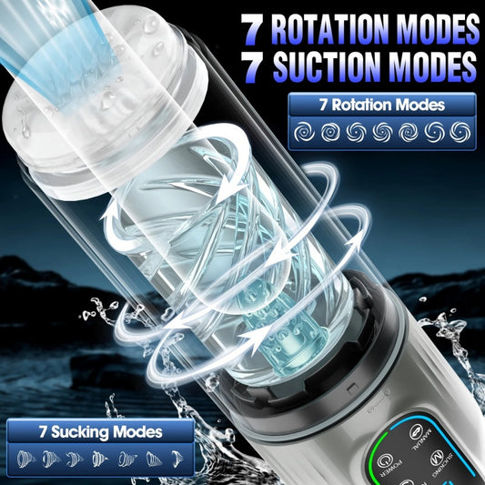 Wearable Smart Licking Blowjob Porn Device – Multi-Tech Pleasure System Sex Toys for Men