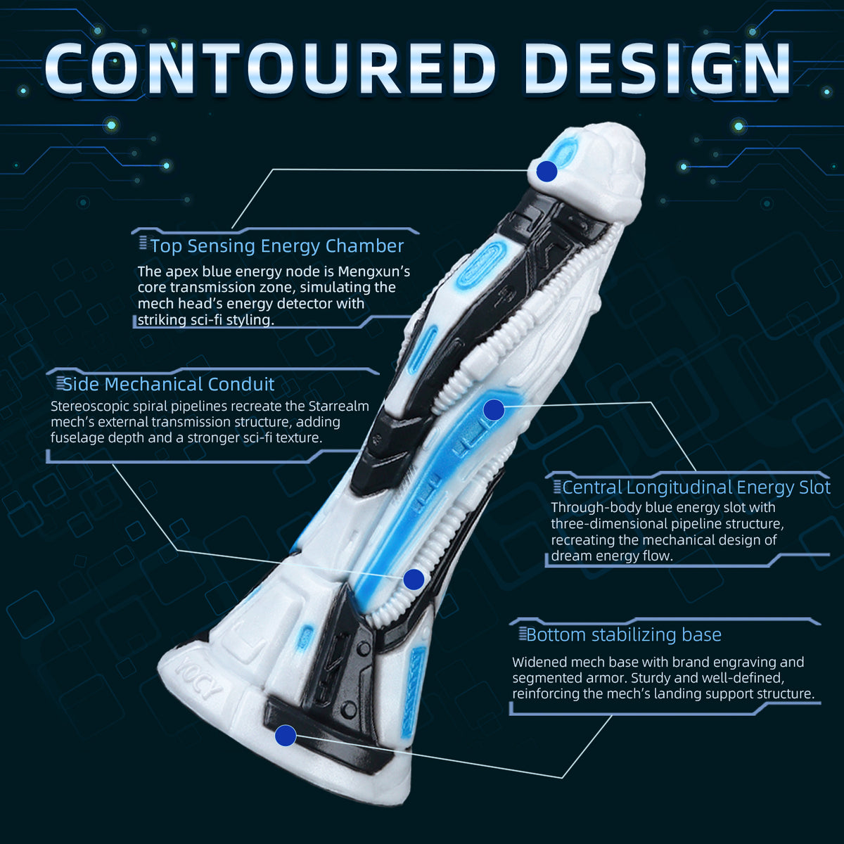 App-Controlled Vibrating Cyber Dragon Dildo with Hands-Free Suction Base & Wireless Remote for Shower & Solo Play