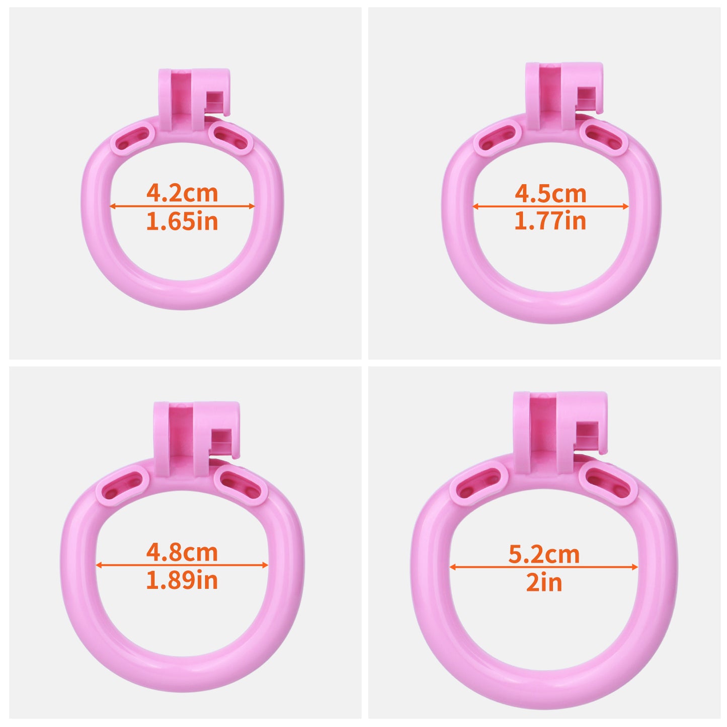 Luxury BDSM Toys Pink & White Lock Design – Elegant Restraint Accessory for Couples, Roleplay & Intimate Exploration
