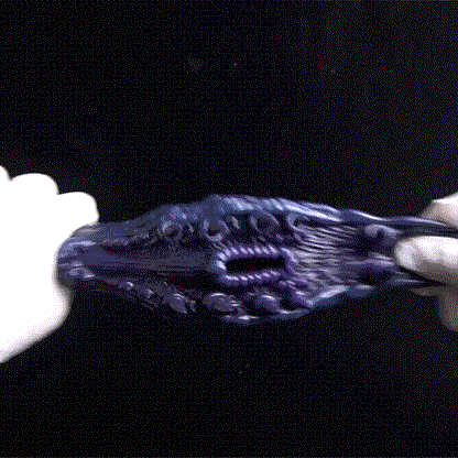 Alien Pussy Xeno Creature – Dark Alien Sleeve made of Platinum Silicone for Sci-Fi Fantasies