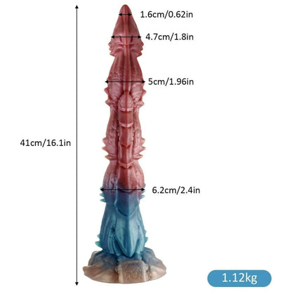 Tentacle Butt Plug Fantasy Scorpion Tail Hook Dildo – Silicone Vaginal & Anal Expansion Masturbation Toys