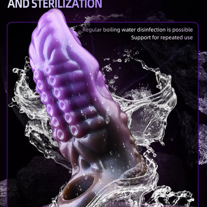Abyssal Tentacle Fantasy Penis Sleeve – Cock Extender with Dragon Totem Detailing