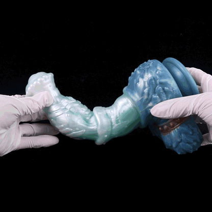 Frosty Stallion: The Ultimate Fantasy Squirting Dildo for Wet Adventures