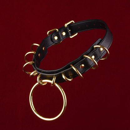 Fantasy Metalen Ring Halsband Bondage Kinky Set - Extreme Sex BDSM Speeltje for Training et Dominantie