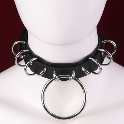 Fantasy Metalen Ring Halsband Bondage Kinky Set - Extreme Sex BDSM Speeltje for Training et Dominantie