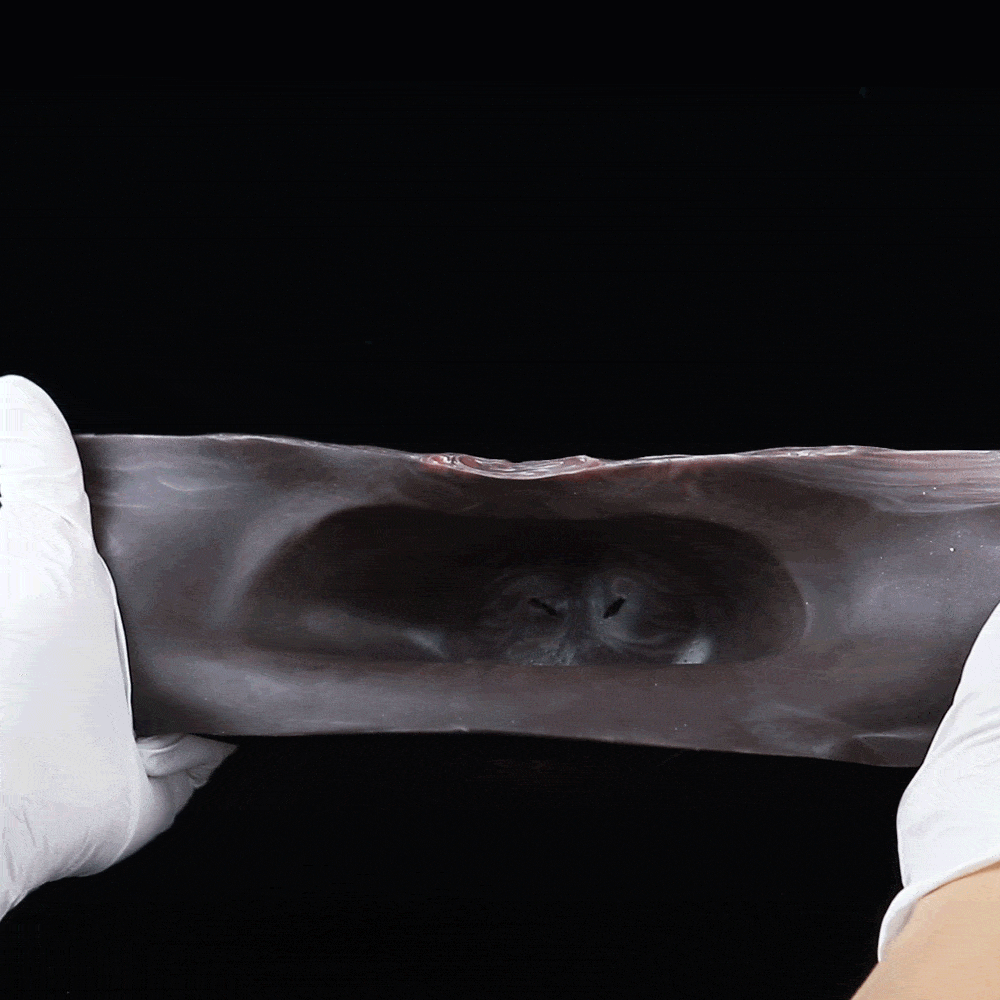 Masque de renard en silicone enchanteur pour bal masqué – Cagoule souple pour BDSM et jeux de rôle érotiques