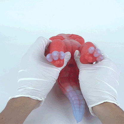 Poupée sexuelle réaliste en silicone représentant un torse de dinosaure, inspirée des animes fantastiques – Jouet de masturbation masculine