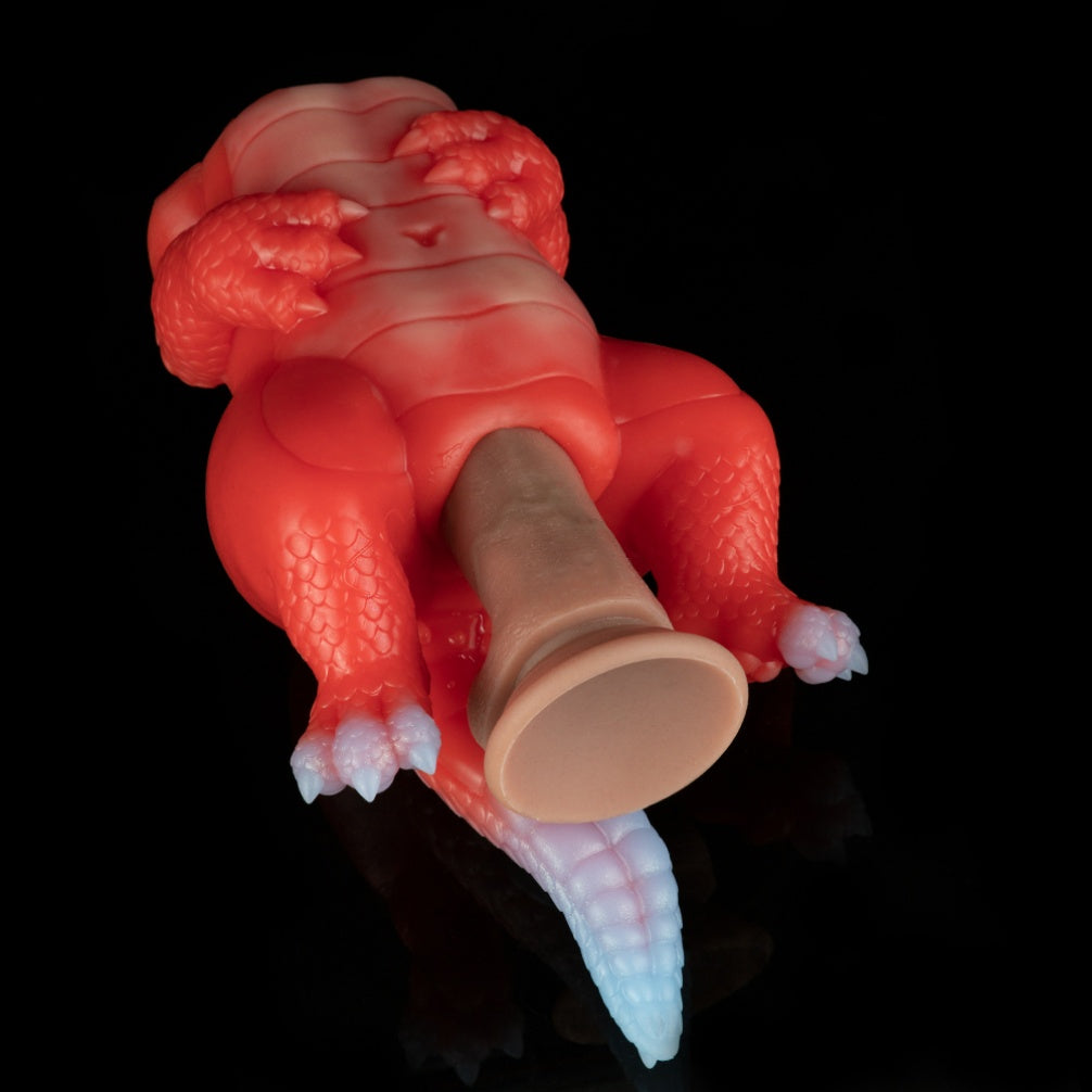 Fire Drake Fantasy Silicone Toy Dual Channel | Domlust Fire Drake Fantasy Silicone Toy Dual Channel | Domlust