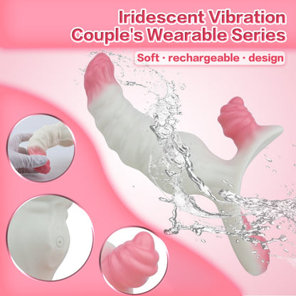 Fantasy Silicone Dog Knot Dildo - Lesbian Strap-on Monster Vibrating Sex Toys