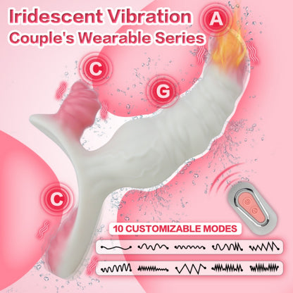 Fantasy Silicone Dog Knot Dildo - Lesbian Strap-on Monster Vibrating Sex Toys