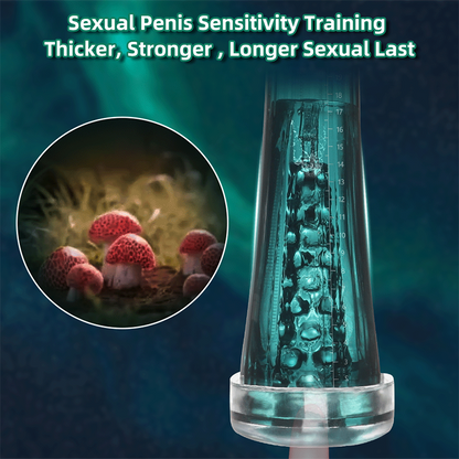 Masturbateur masculin à succion sous vide - Massage du pénis vibrant Jouet sexuel en silicone pour hommes