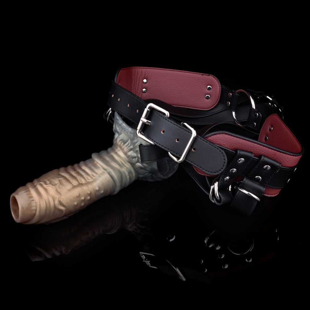 Fantasy Beast Silicone Cock Sleeve – Lengthening & Locking Sex Toys for Men