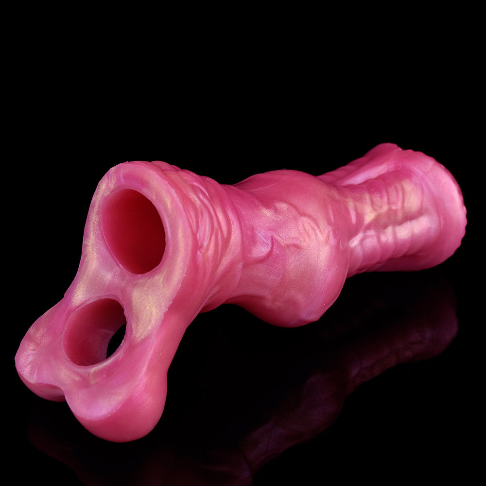 Beast Cock Sleeve Männliches Sexspielzeug - Monsterdildo Penisring Kondom Paar Sexspielzeug
