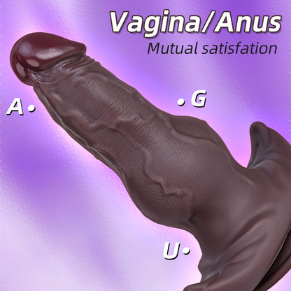 Fantasy Knot Dildo & Monster Cock – Soft Silicone Huge Anal Dildo for Extreme Vaginal Expansion & Wearable Play