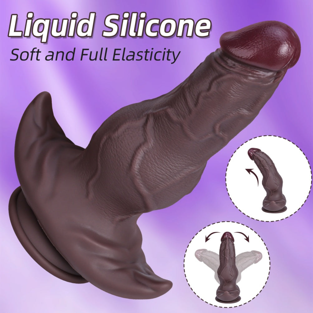 Fantasy Knot Dildo & Monster Cock – Soft Silicone Huge Anal Dildo for Extreme Vaginal Expansion & Wearable Play