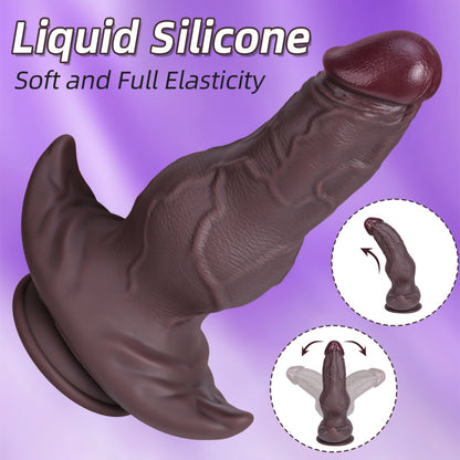 Fantasy Knot Dildo & Monster Cock – Soft Silicone Huge Anal Dildo for Extreme Vaginal Expansion & Wearable Play
