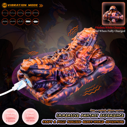 Devourbloom Spirit Fantasy Flora Grinder Sex Toy | Wearable Vibrating Grinder for Couples | Domlust