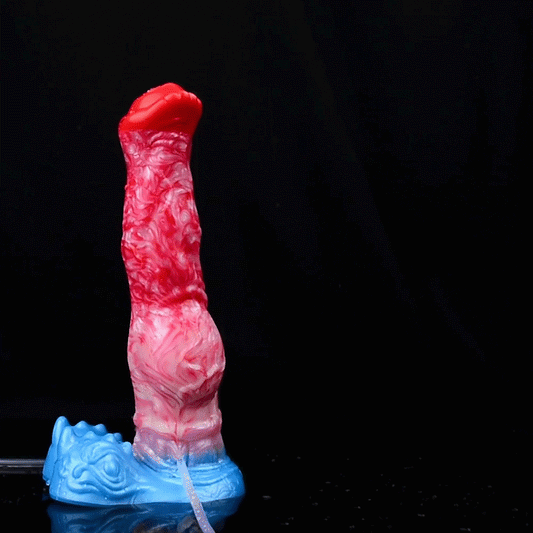 Gode ​​gonflable fantaisie giclant, plug anal - Gode en silicone souple pour cheval, jouets sexuels pour femmes et hommes