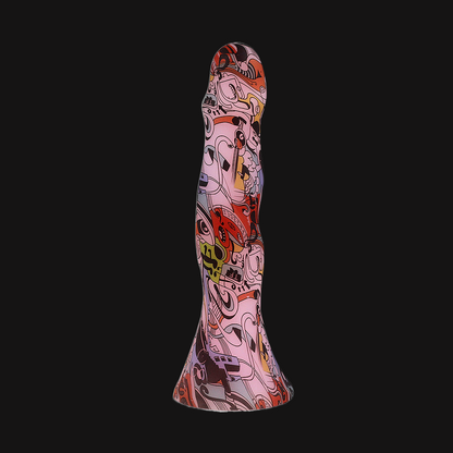 Bunter langer Analdildo Butt Plug - Camo Fantasy Dildos Butt Plug Prostatamassagegerät