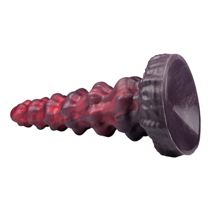 Butt Plug Fantasy Drakes Dick with Anal Beads and Suction Cup – Silicone Pleasure Female Sex Toys