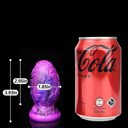 Fantasy Butt Plug Fist Dildo – Anal Expansion in Purple Silicone Sex Toys for Man & Women