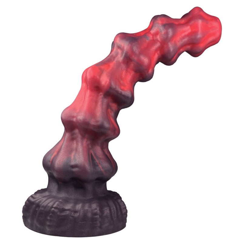 Butt Plug Fantasy Drakes Dick with Anal Beads and Suction Cup – Silicone Pleasure Female Sex Toys