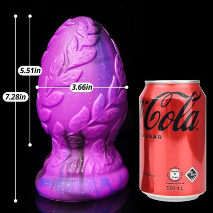 Fantasy Butt Plug Fist Dildo – Anal Expansion in Purple Silicone Sex Toys for Man & Women