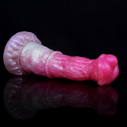 Fantasy Silicone Drakes Dick with Suction Base – Exotic Flesh Texture Vaginal Masturbation Tool for Women