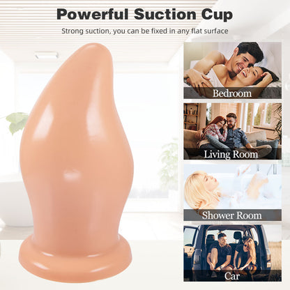 Riesendildo-Buttplug – Analdildo mit großem Umfang, Silikondildos, Sexvergnügen