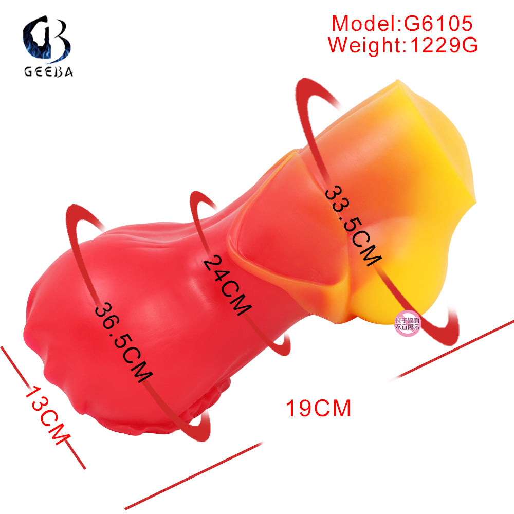 Lifelike Pocket Pussy Masturbation Cup - Fantasy Silicone Penis Massager Sex Toy for Men