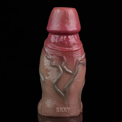 Realistic Silicone Cock Sleeve Sheath - Penis Ring Delay Ejaculation Enlarger Sex Toy for Men