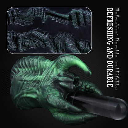 Pocket Pussy Alien Design – Extraordinary Tentacle Masturbator Made of Platinum Silicone for Unique Solo Moments