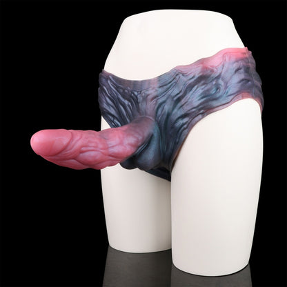Monster Silicone Fantasy Penis Sleeve - Wearable ED Enhancement Device