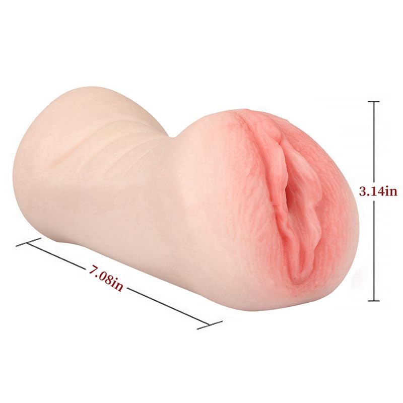 Realistic Pocket Pussy Penis Massage Masturbation - Handheld Blowjob Male Masturbator