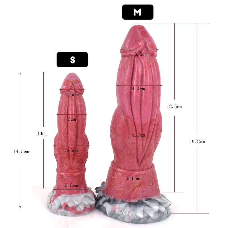 Fantasy Dildos Knotted Butt Plug - Monsterdildo Women Masturbation Anal Sex Toys