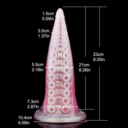 Fantasy Octopus Tentacle Dildo Butt Plug - Suction Cup Monsterdildo Anal Sex Toys