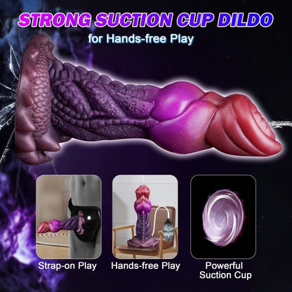 Fake Cum Fantasy Drakes Dick with Suction Cup – Insertable Triple-Stimulation Sex Toys for Women