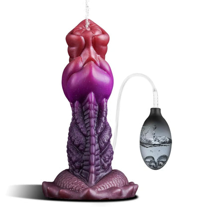 Fake Cum Fantasy Drakes Dick with Suction Cup – Insertable Triple-Stimulation Sex Toys for Women