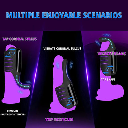 Penis Massage Male Masturbator - Vibrating Cock Sleeve Anal Stimulatio Domlust Penis Massage Male Masturbator - Vibrating Cock Sleeve Anal Stimulatio Domlust