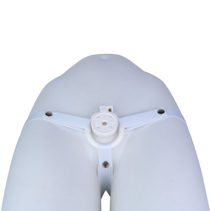Luxury BDSM Toys Pink & White Lock Design – Elegant Restraint Accessory for Couples, Roleplay & Intimate Exploration