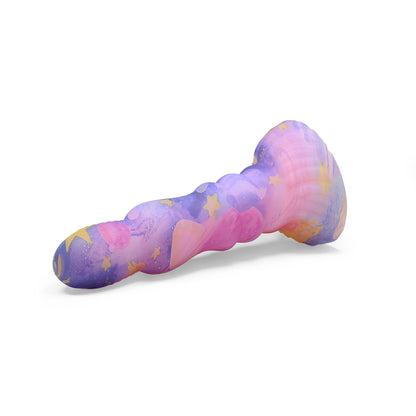 Farbenfroher rosa Dildo, Analsexspielzeug für Frauen – realistischer Silikondildo, Buttplug, Prostatamassager