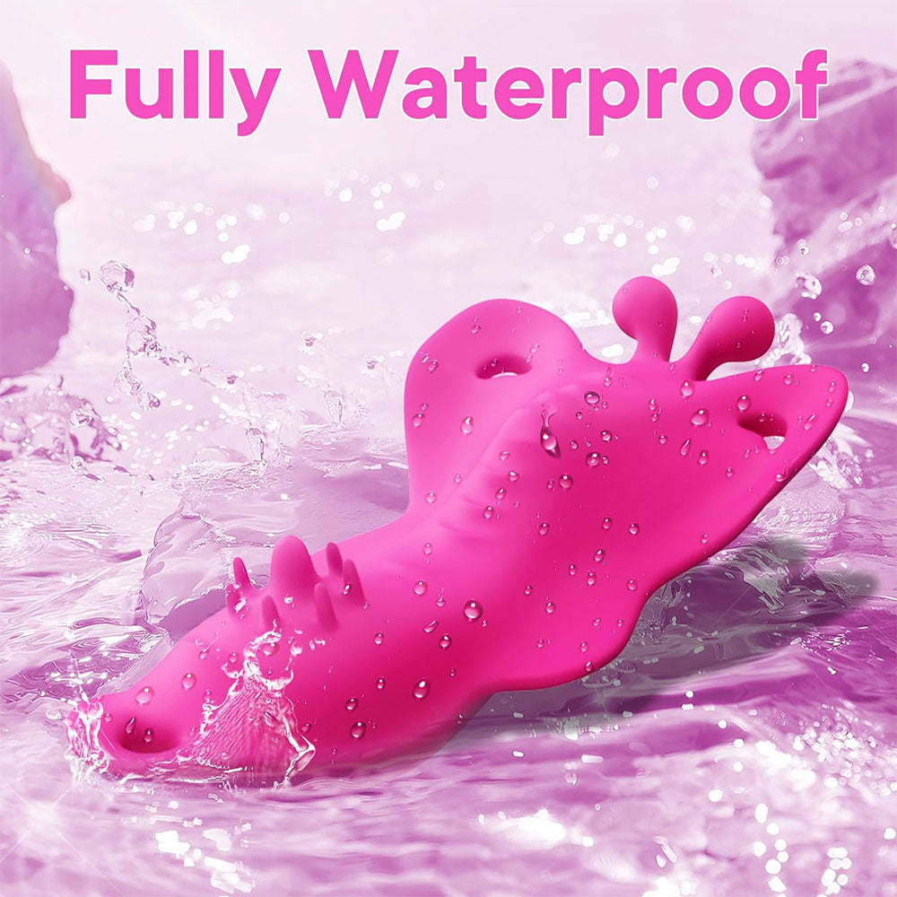 APP Controlled Vibrating Panty Sex Toys for Women - Butterfly Strapless Strapon Clit Vibrator