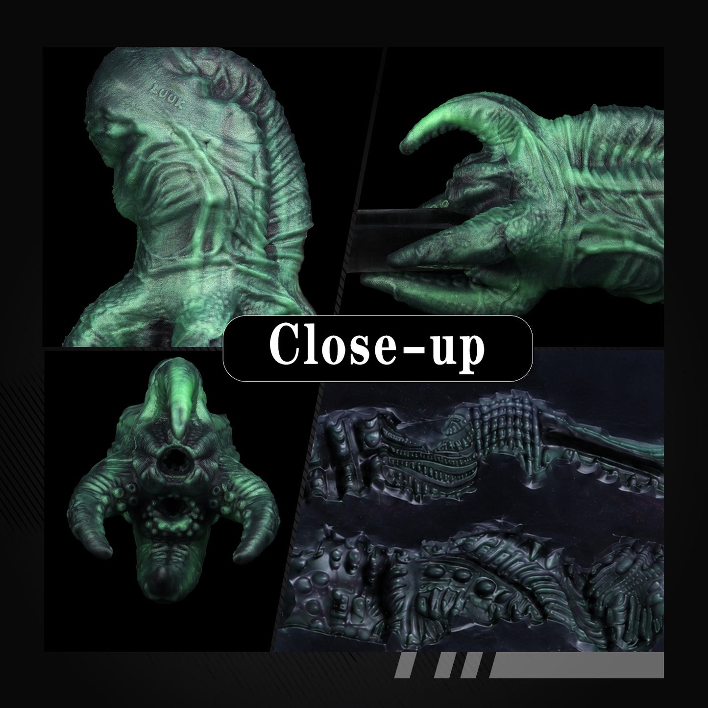 Pocket Pussy Alien Design – Extraordinary Tentacle Masturbator Made of Platinum Silicone for Unique Solo Moments