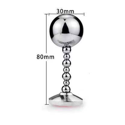 Plug anal en acier inoxydable - Gode en métal Plug anal Sex Toys pour femmes hommes