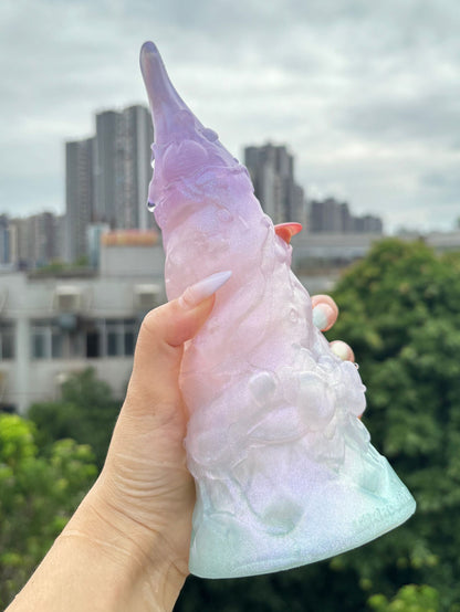 Ice Cream Fantasy Dildos Butt Plug - Crystal Monsterdildo Women Masturbating Sex Toys