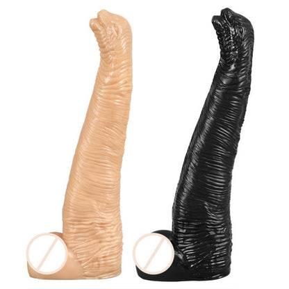 Fantasy Brachiosaurus Anal Drake Dick – Gerippte Textur für orgiastische weibliche Masturbation
