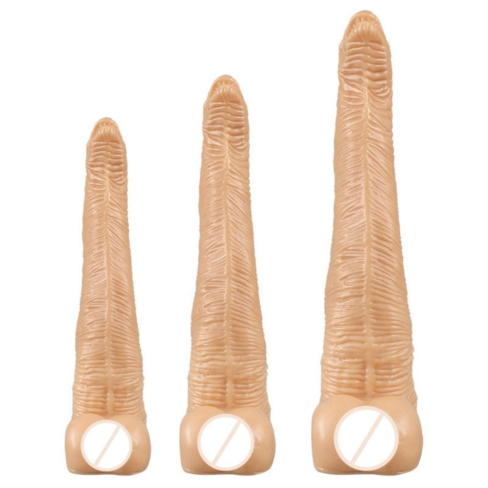 Fantasy Brachiosaurus Anal Drake Dick – Gerippte Textur für orgiastische weibliche Masturbation