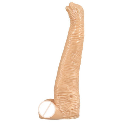 Fantasy Brachiosaurus Anal Drake Dick – Gerippte Textur für orgiastische weibliche Masturbation