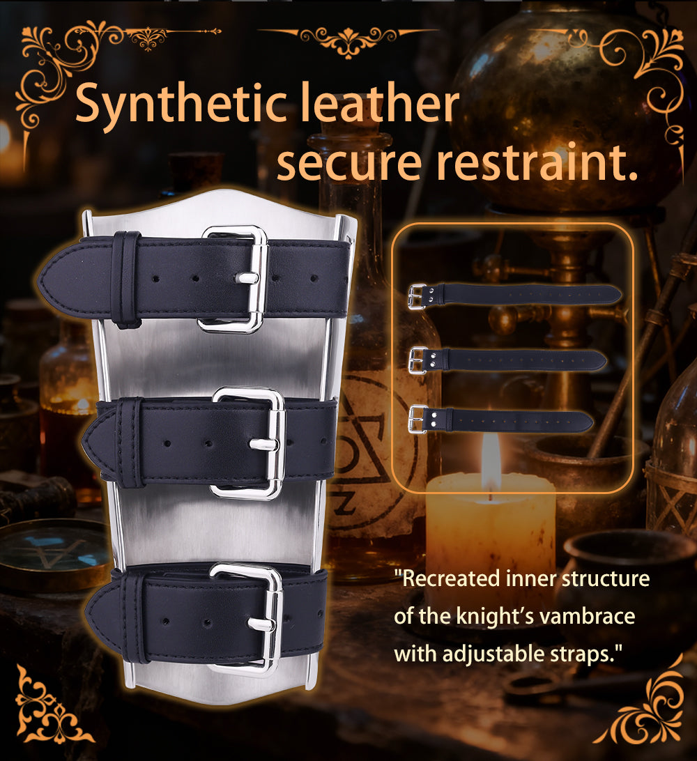 Metal 304 Stainless Steel Bondage Arm Cuffs – Heavy Metal BDSM Restraints for Kinky Couples & Roleplay