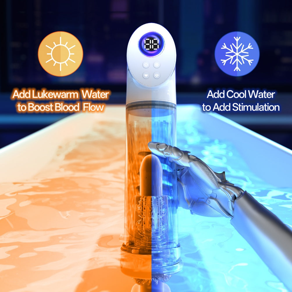 Sucking Massaging Penis Masturbation Cup - Smart Control Male Silicone Blowjob Sex Toys